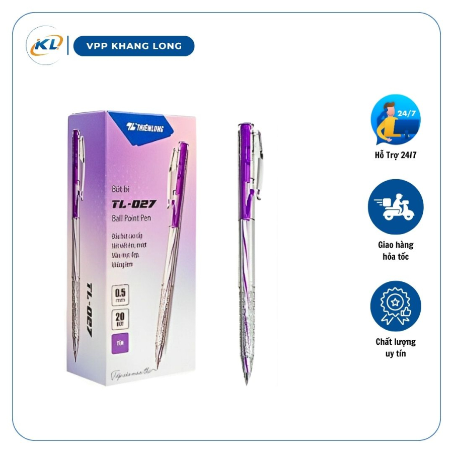 Hộp bút bi Thiên Long TL-027